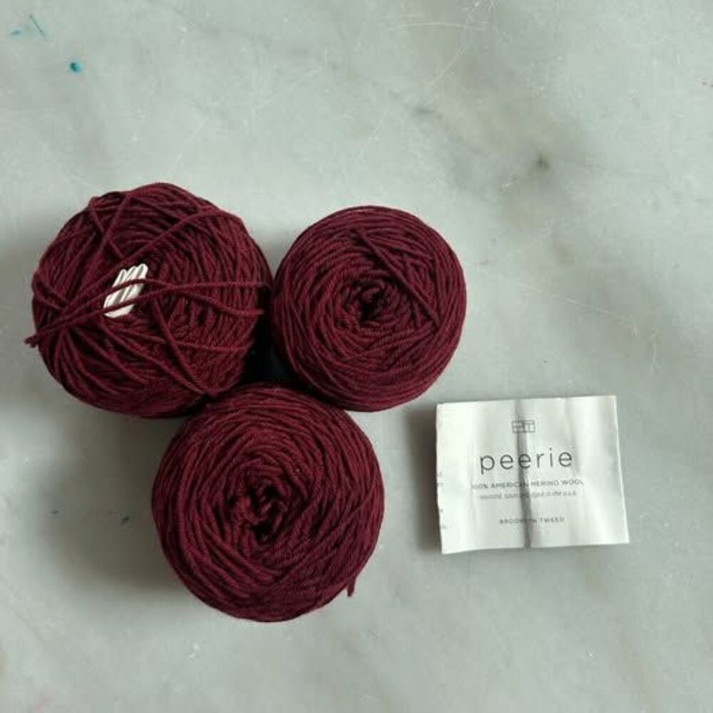 Brooklyn Tweed Peerie, ~3 skiens
